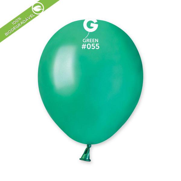BALAO LATEX Nº5 SOLID COLOUR METALIC VERDE UN MEGATOON