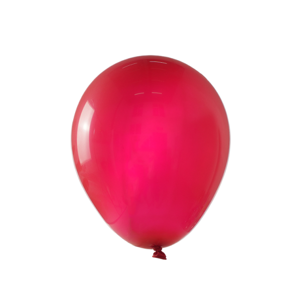 BALAO LATEX Nº5 SOLID COLOUR METALLIC VERMELHO UN MEGATOON