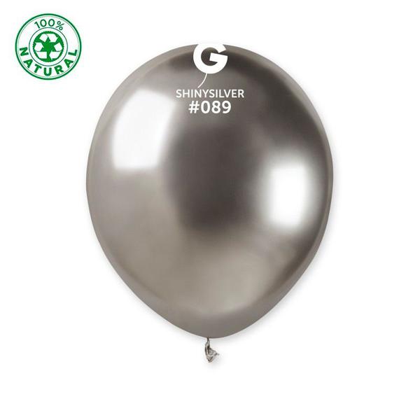 BALAO LATEX Nº5 SOLID COLOUR PRATA BRILHANTE UN MEGATOON