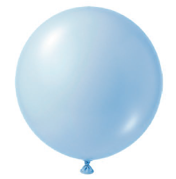 BALAO LATEX REDONDO CANDY COLORS N°9 AZUL 25UN REGINA