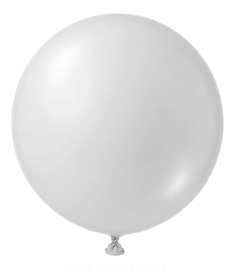 BALAO LATEX REDONDO LISO N°12 BRANCO 25UN REGINA