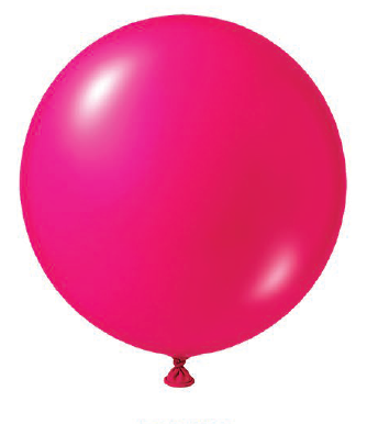 BALAO LATEX REDONDO LISO N°5 PINK 50UN REGINA