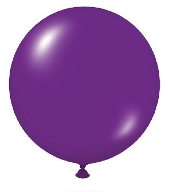 BALAO LATEX REDONDO LISO N°5 ROXO 50UN REGINA
