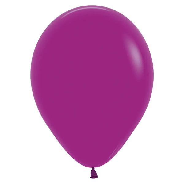 BALAO LATEX REDONDO Nº12 FASHION SOLID ORQUIDEA MORADA UN CROMUS