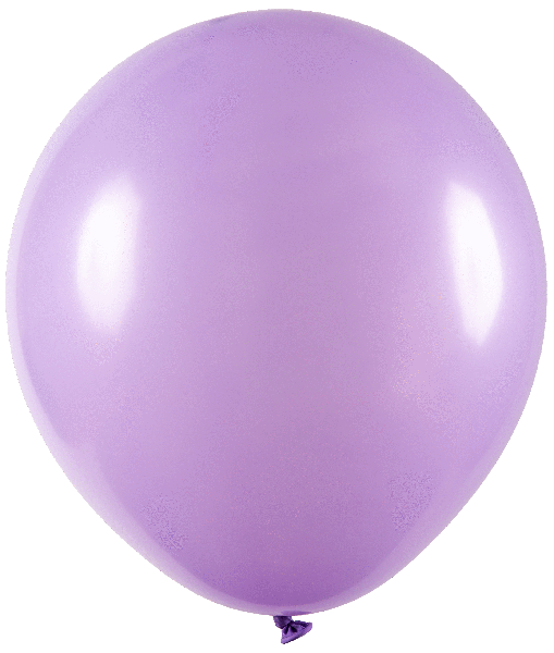 BALAO LATEX REDONDO N°12 LILAS 50UN ART LATEX