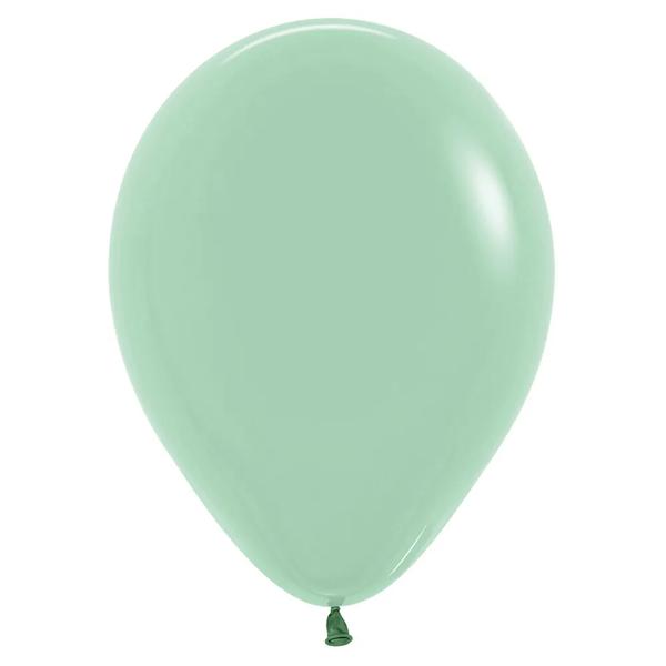 BALAO LATEX REDONDO Nº12 PASTEL DUSK VERDE CHA UN CROMUS