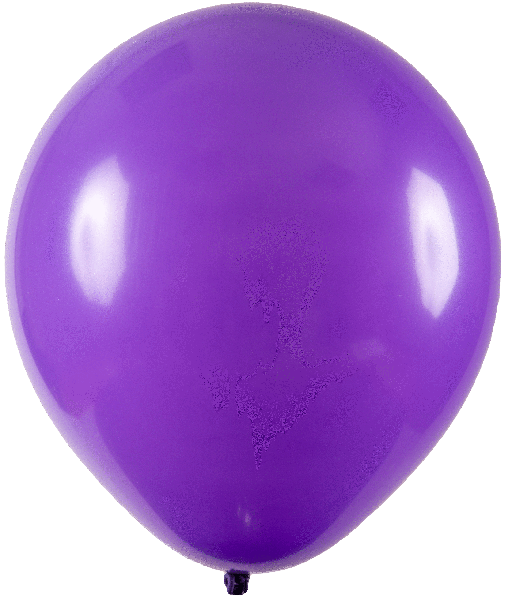 BALAO LATEX REDONDO N°12 ROXO 50UN ART LATEX