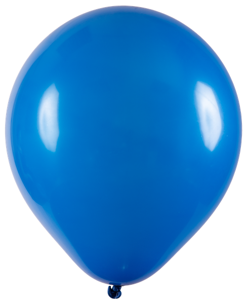 BALAO LATEX REDONDO N°16 AZUL 12UN ART LATEX
