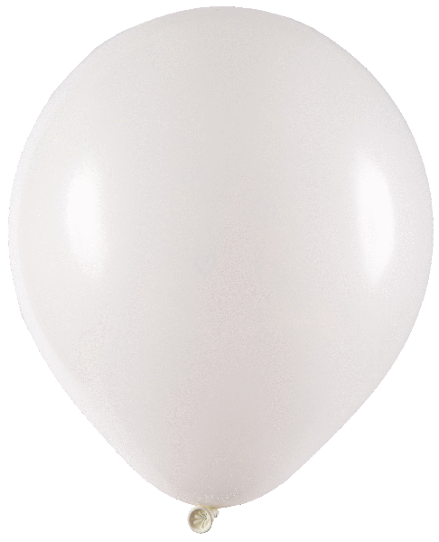 BALAO LATEX REDONDO N°16 BRANCO 12UN ART LATEX