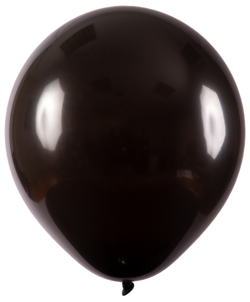 BALAO LATEX REDONDO N°16 PRETO 12UN ART LATEX