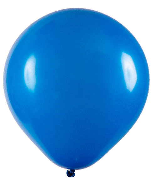 BALAO LATEX REDONDO N°5 AZUL 50UN ART LATEX