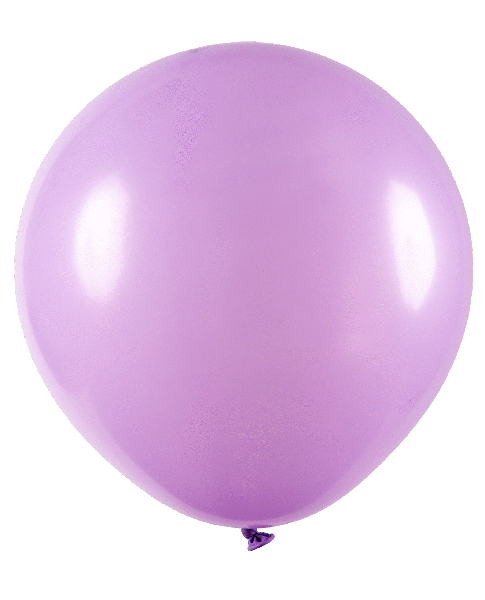 BALAO LATEX REDONDO N°5 LILAS 50UN ART LATEX