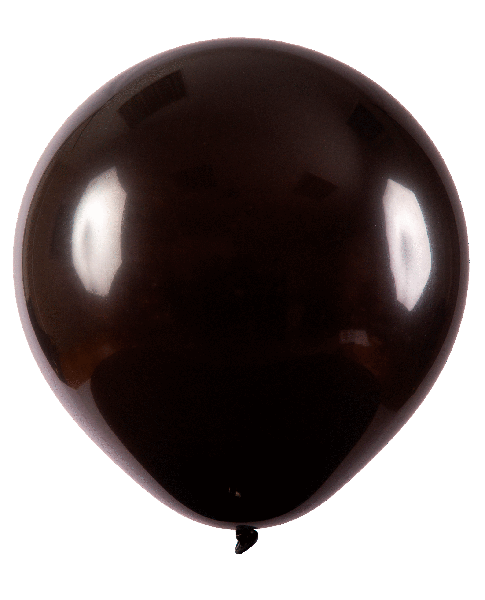 BALAO LATEX REDONDO N°5 PRETO 50UN ART LATEX