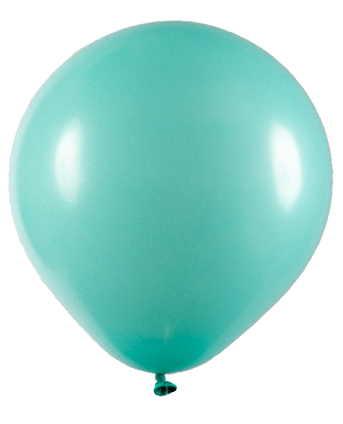 BALAO LATEX REDONDO N°5 VERDE CLARO 50UN ART LATEX