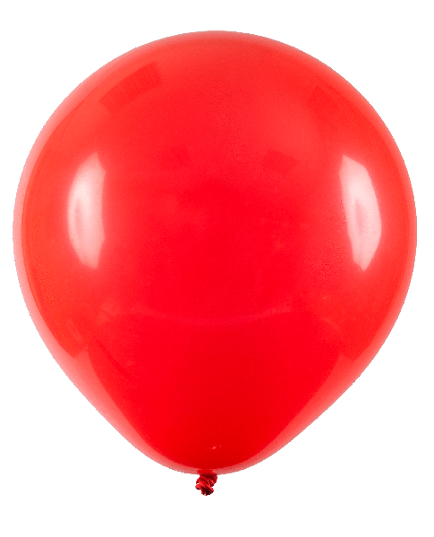 BALAO LATEX REDONDO N°5 VERMELHO 50UN ART LATEX