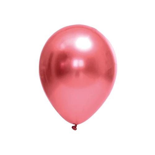 BALAO LISO CROMADO Nº9 VERMELHO 25UN FESTBALL