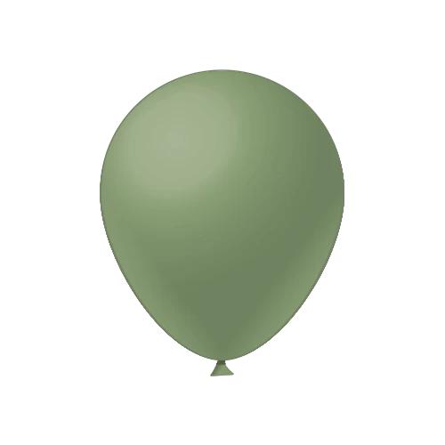 BALAO LISO Nº12 VERDE EUCALIPTO 25UN FESTBALL