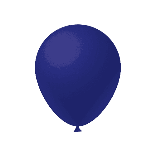 BALAO LISO Nº5 AZUL ROYAL 50UN FESTBALL