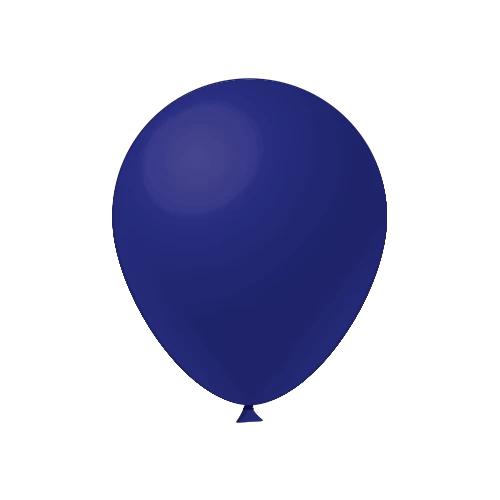 BALAO LISO Nº9 AZUL ROYAL CRISTAL 50UN FESTBALL