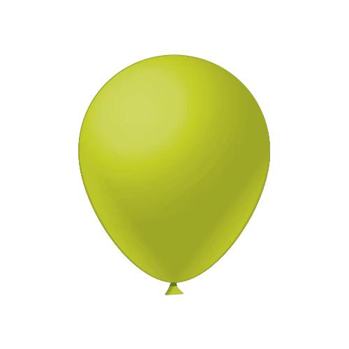 BALAO LISO NEON Nº5 VERDE 50UN FESTBALL