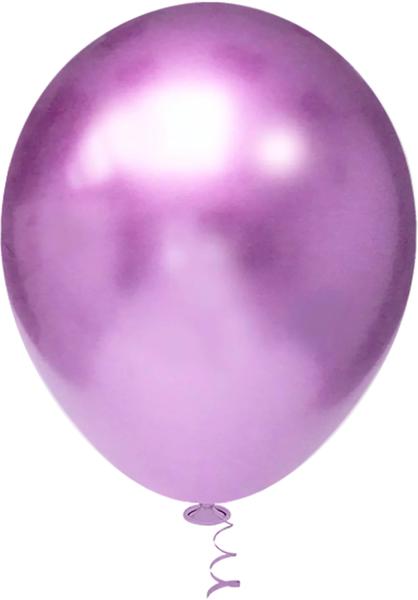 BALAO LISO PLATINO Nº5 VIOLETA 25UN RIBERBALL