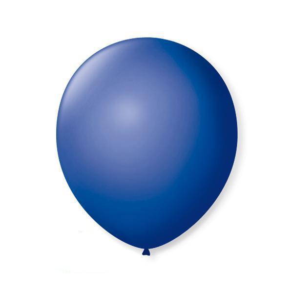 BALAO LISO RED Nº05 AZUL COBALTO 50UN SAO ROQUE