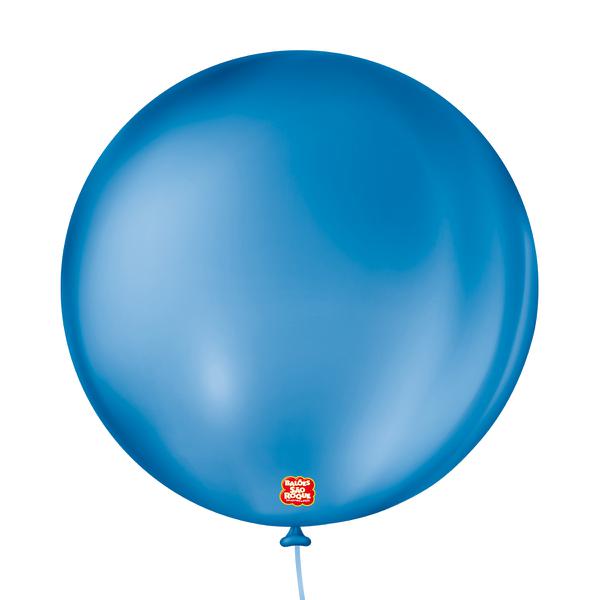BALAO LISO RED Nº05 AZUL COBALTO 50UN SAO ROQUE