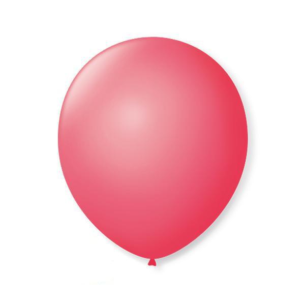 BALAO LISO RED Nº05 NEW PINK 50UN SAO ROQUE