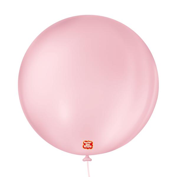 BALAO LISO RED Nº05 ROSA BEBE 50UN SAO ROQUE
