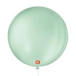 BALAO LISO REDONDO Nº09 VERDE HORTELA 50UN SAO ROQUE