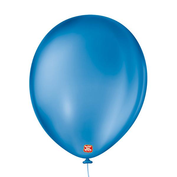 BALAO LISO RED Nº11 AZUL COBALTO 25UN SAO ROQUE