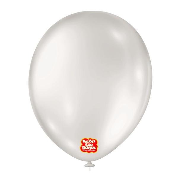BALAO LISO RED Nº11 BRANCO PEROLA 25UN SAO ROQUE