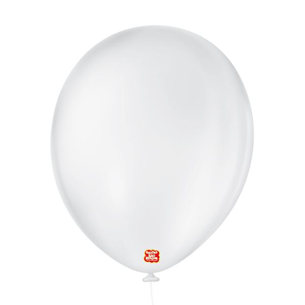 BALAO LISO RED Nº11 BRANCO POLAR 25UN SAO ROQUE
