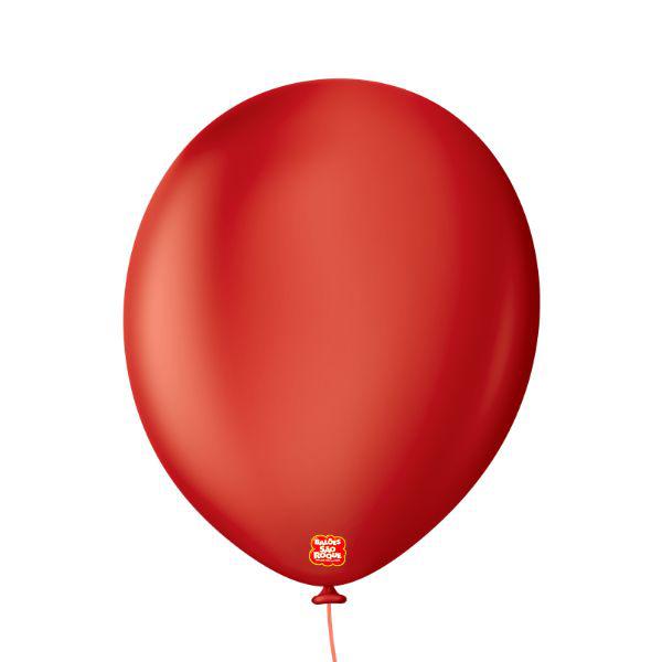 BALAO REDONDO Nº11 VERMELHO CEREJA 25UN SAO ROQUE