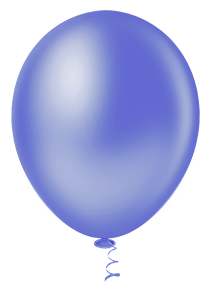 BALAO LISO REDONDO Nº05 AZUL INDIGO 50UN PIC PIC