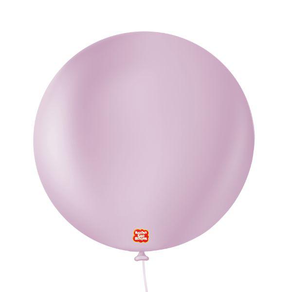 BALAO LISO REDONDO Nº05 LILAS RETRO 50UN SAO ROQUE