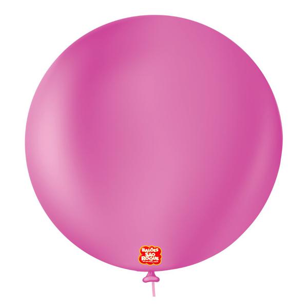 BALAO REDONDO Nº05 ROSA PURPURA 50UN SAO ROQUE