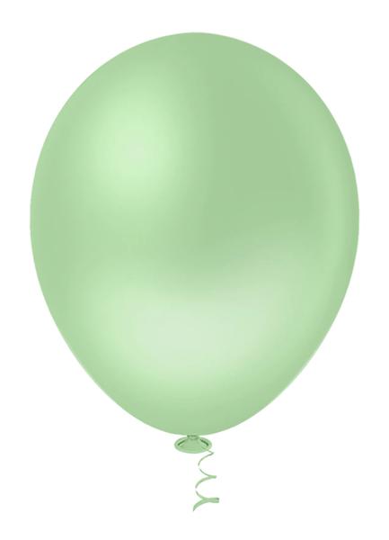 BALAO LISO REDONDO Nº05 VERDE EUCALIPTO 50UN PIC PIC