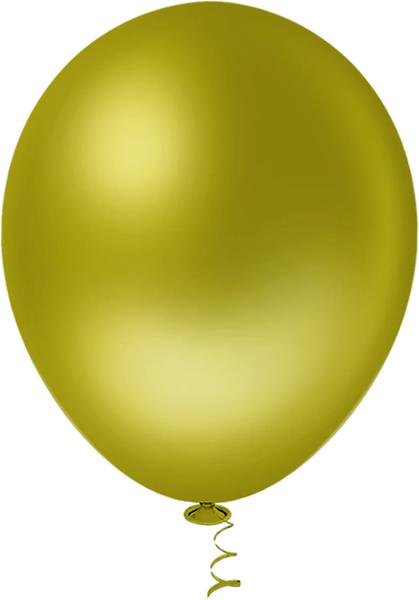 BALAO LISO REDONDO Nº05 VERDE OLIVA 50UN PIC PIC