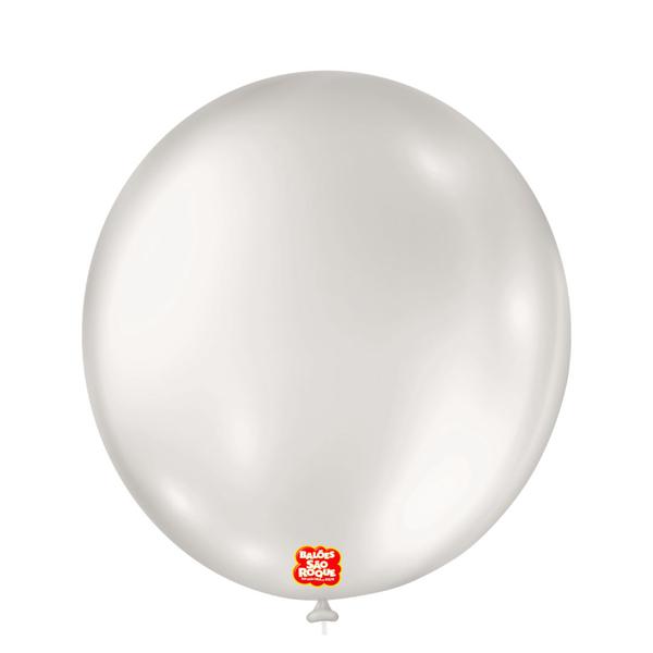 BALAO REDONDO Nº09 BRANCO PEROLA 50UN SAO ROQUE