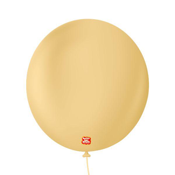 BALAO LISO REDONDO Nº09 CAPPUCCINO 50UN SAO ROQUE