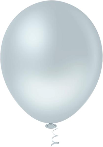 BALAO LISO REDONDO Nº09 GRANFESTA AZUL CANDY 50UN PIC PIC