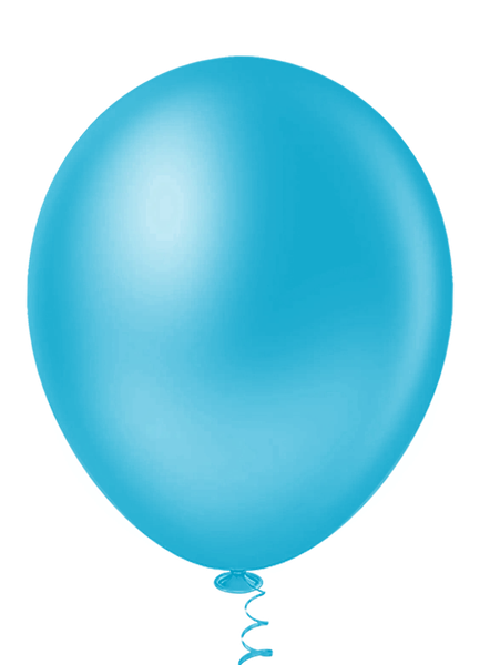 BALAO LISO REDONDO Nº09 GRANFESTA AZUL PISCINA 50UN PIC PIC