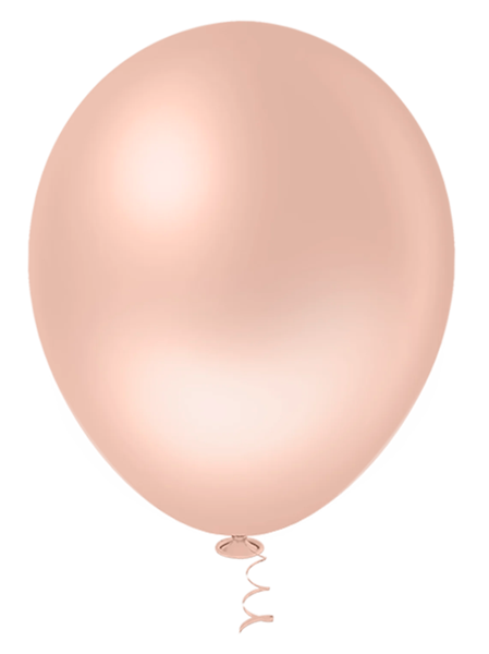 BALAO LISO REDONDO Nº09 GRANFESTA LARANJA CANDY 50UN RIBERBALL