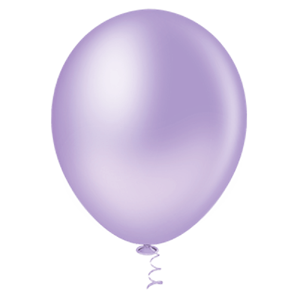 BALAO LISO REDONDO Nº09 GRANFESTA LILAS 50UN PIC PIC
