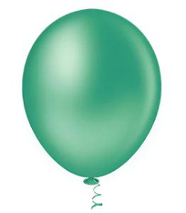 BALAO LISO REDONDO Nº09 GRANFESTA VERDE 50UN PIC PIC