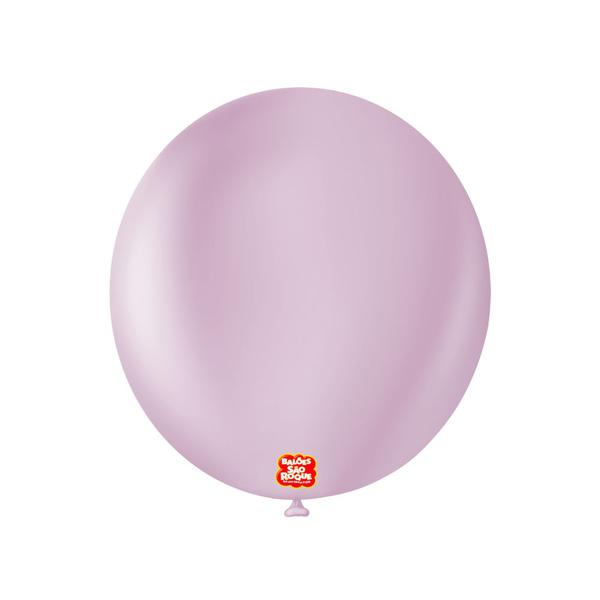 BALAO REDONDO Nº09 LILAS RETRO 50UN SAO ROQUE