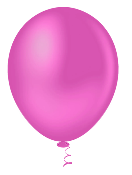 BALAO LISO REDONDO Nº16 LILAS ORQUIDEA 12UN PIC PIC