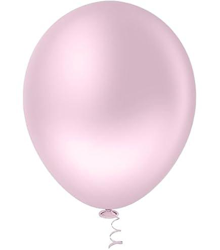 BALAO LISO REDONDO Nº16 ROSA CANDY 12UN PIC PIC