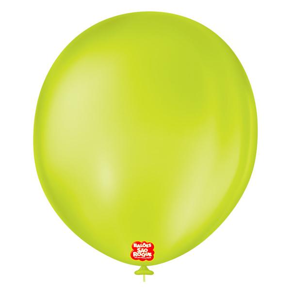 BALAO REDONDO Nº16 VERDE ELETRICO 10UN SAO ROQUE